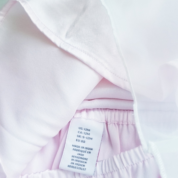 NEW Catherine Malandrino 2-Pc Set Embroidered Floral Tulle Dress and Bottom 12M - Picture 13 of 13